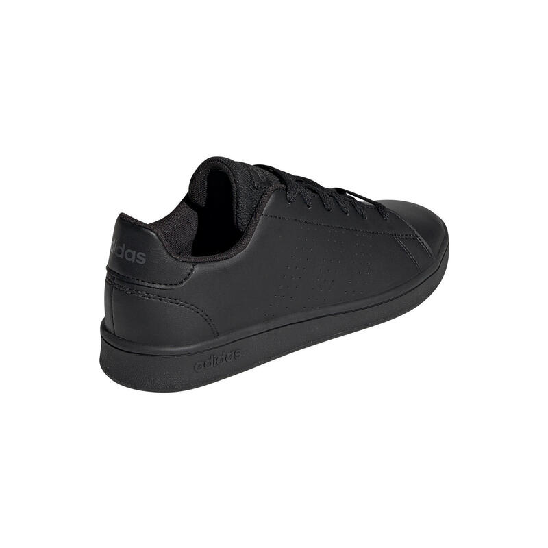 Sneakers met veters voor kinderen Advantage zwart