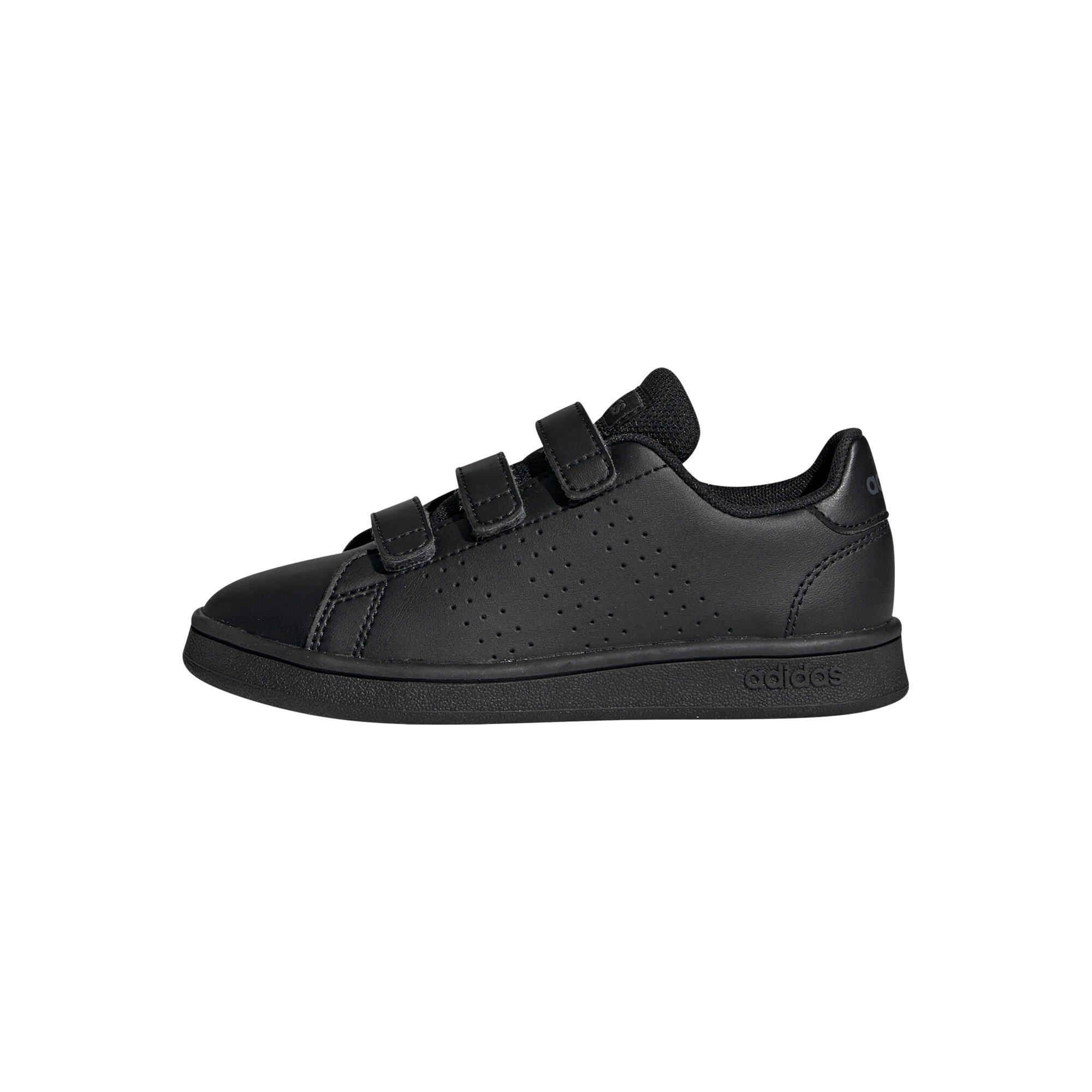 Kids' Rip-Tab Trainers Advantage Clean - Black 2/7