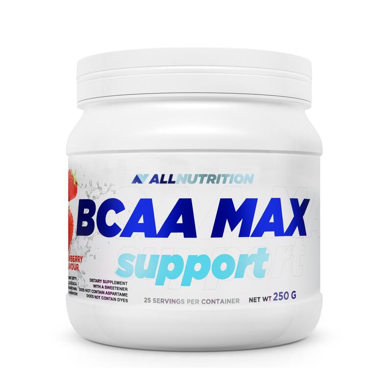 BCAA MAX support 250g truskawka
