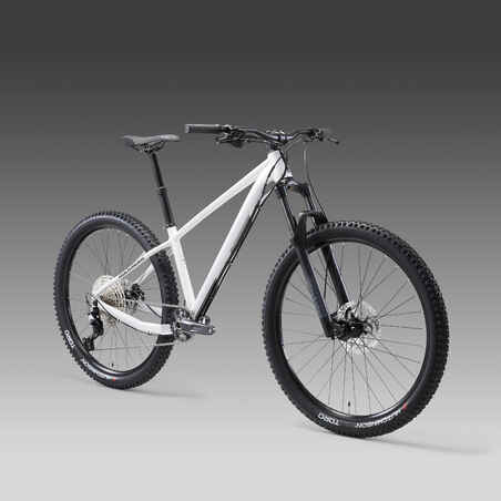 MOUNTAIN BIKE ROCKRIDER AM 100 HARDTAIL - white