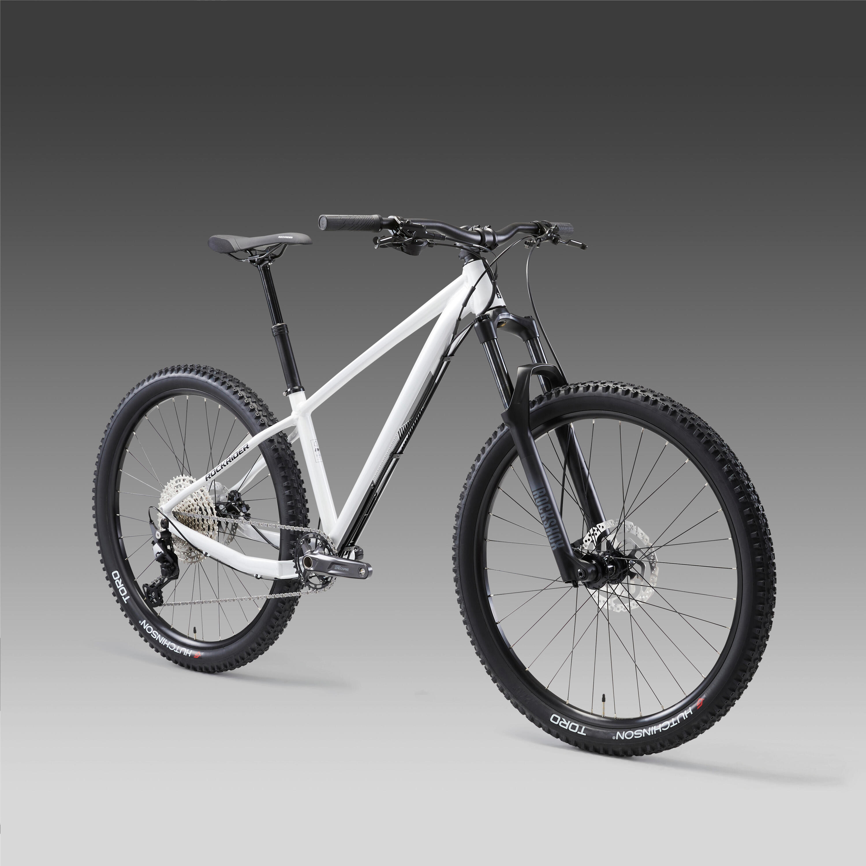 MOUNTAIN BIKE ROCKRIDER AM 100 HARDTAIL - white 2/12