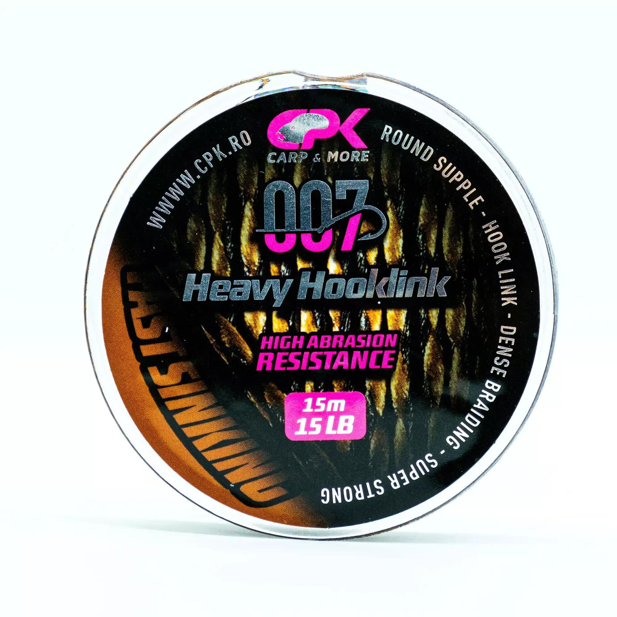 Heavy Hooklink brown 15 lb / 15m 2/2