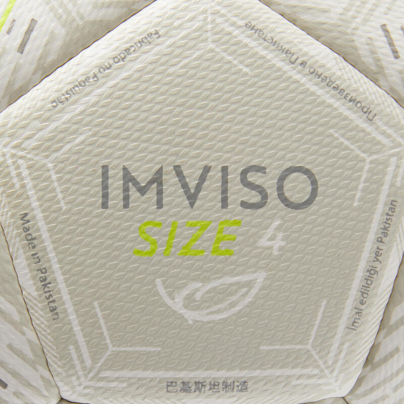 Pallone futsal 100 LIGHT bianco