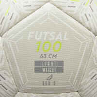 Futsalball 100 Light weiss