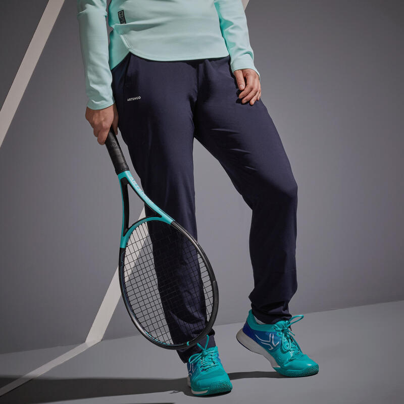 Pantalón de tenis Mujer Artengo Pa Dry 500 marino