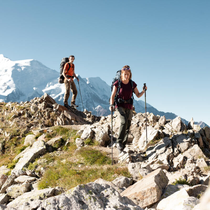 Utiliser bloqueur externe baton trek