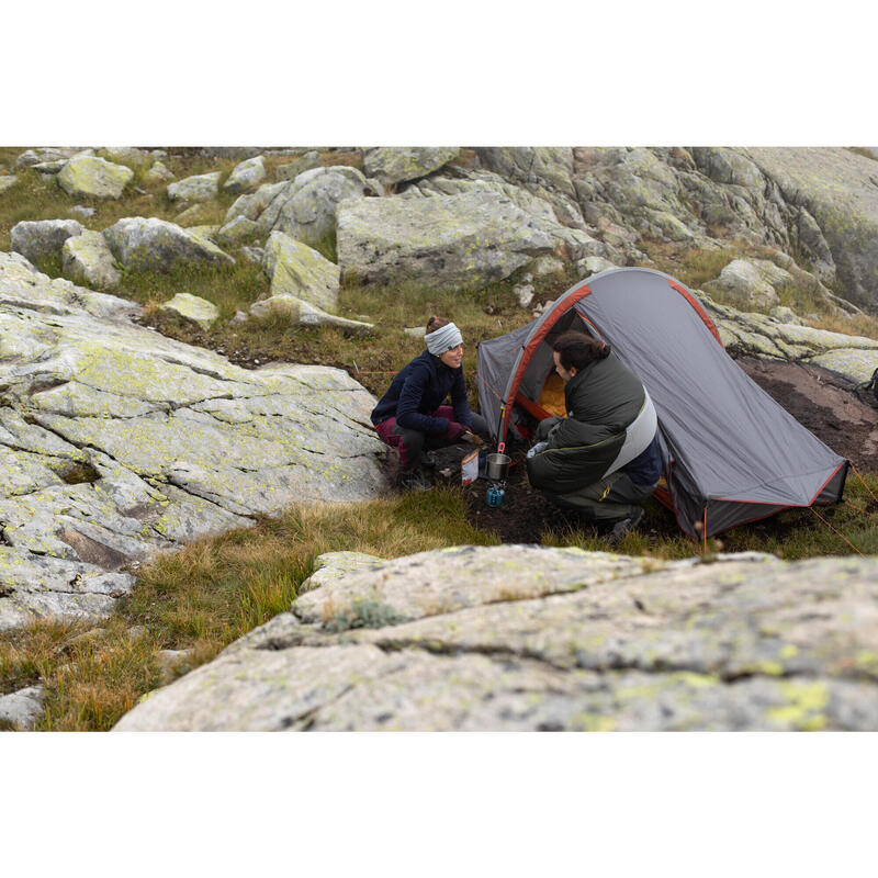 Outdoor Trekking Polyester Uyku Tulumu - Haki - MT500 -5°C