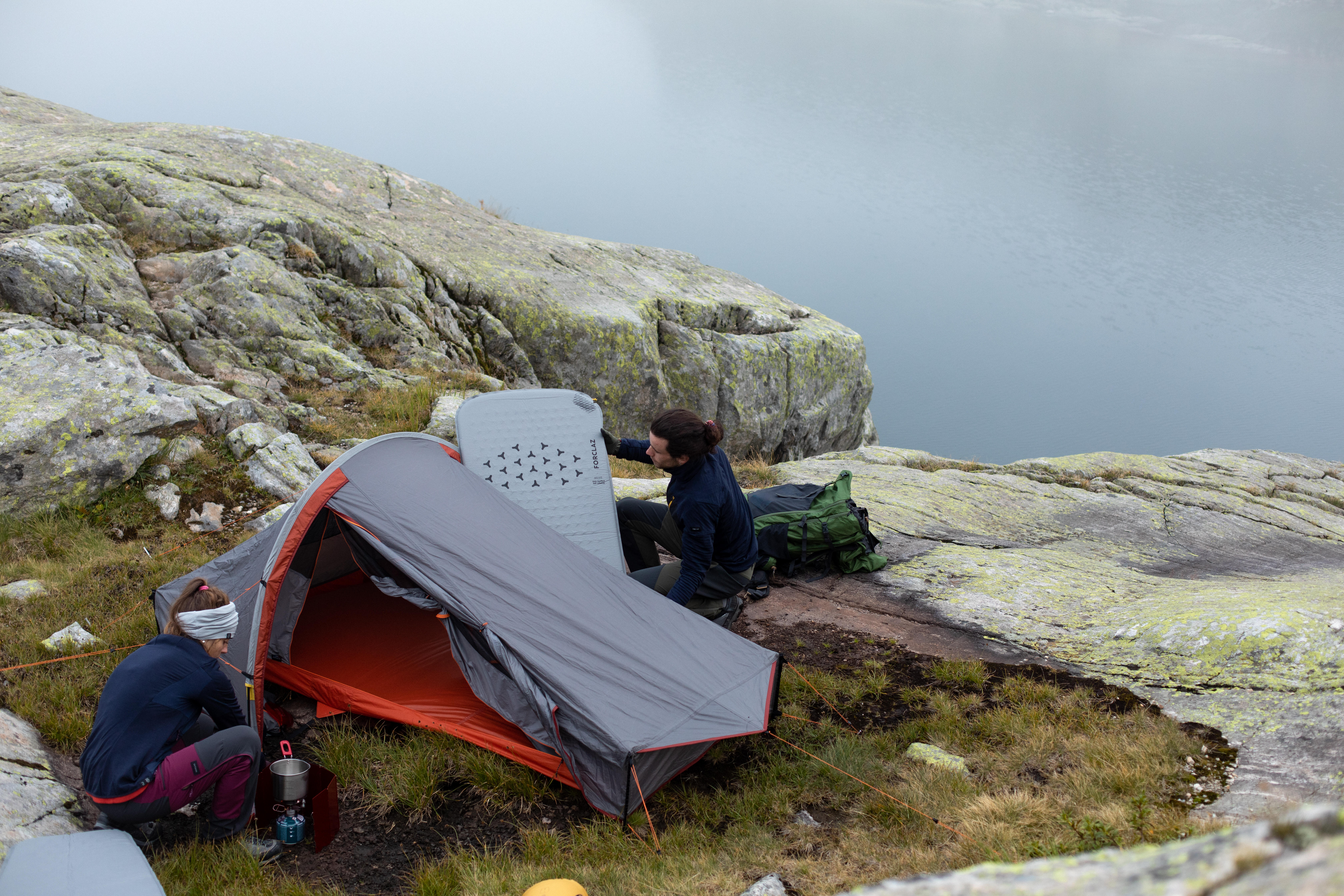 Trek 500 US Self-inflating Mattress - FORCLAZ