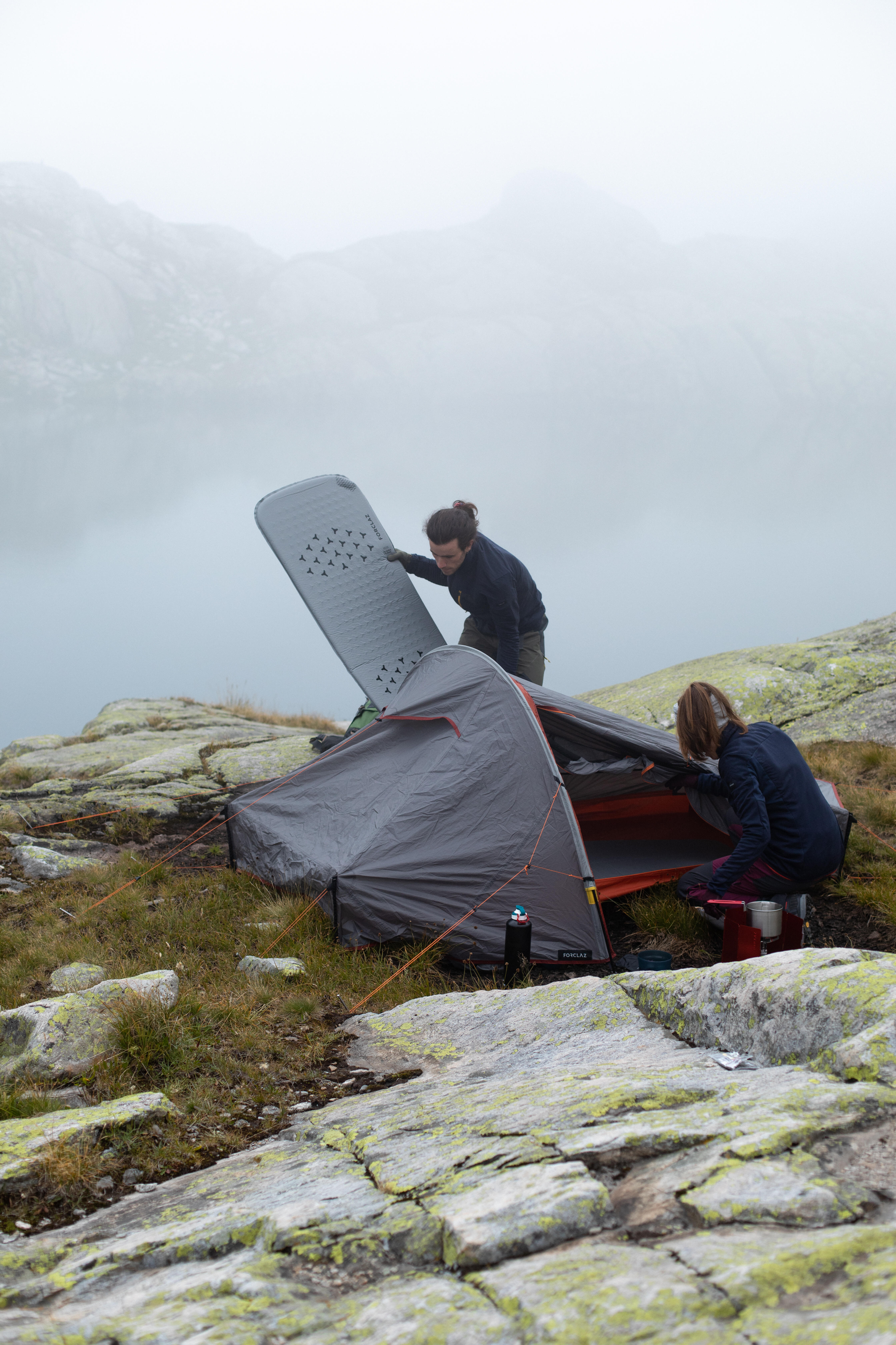 Trek 500 US Self-inflating Mattress - FORCLAZ