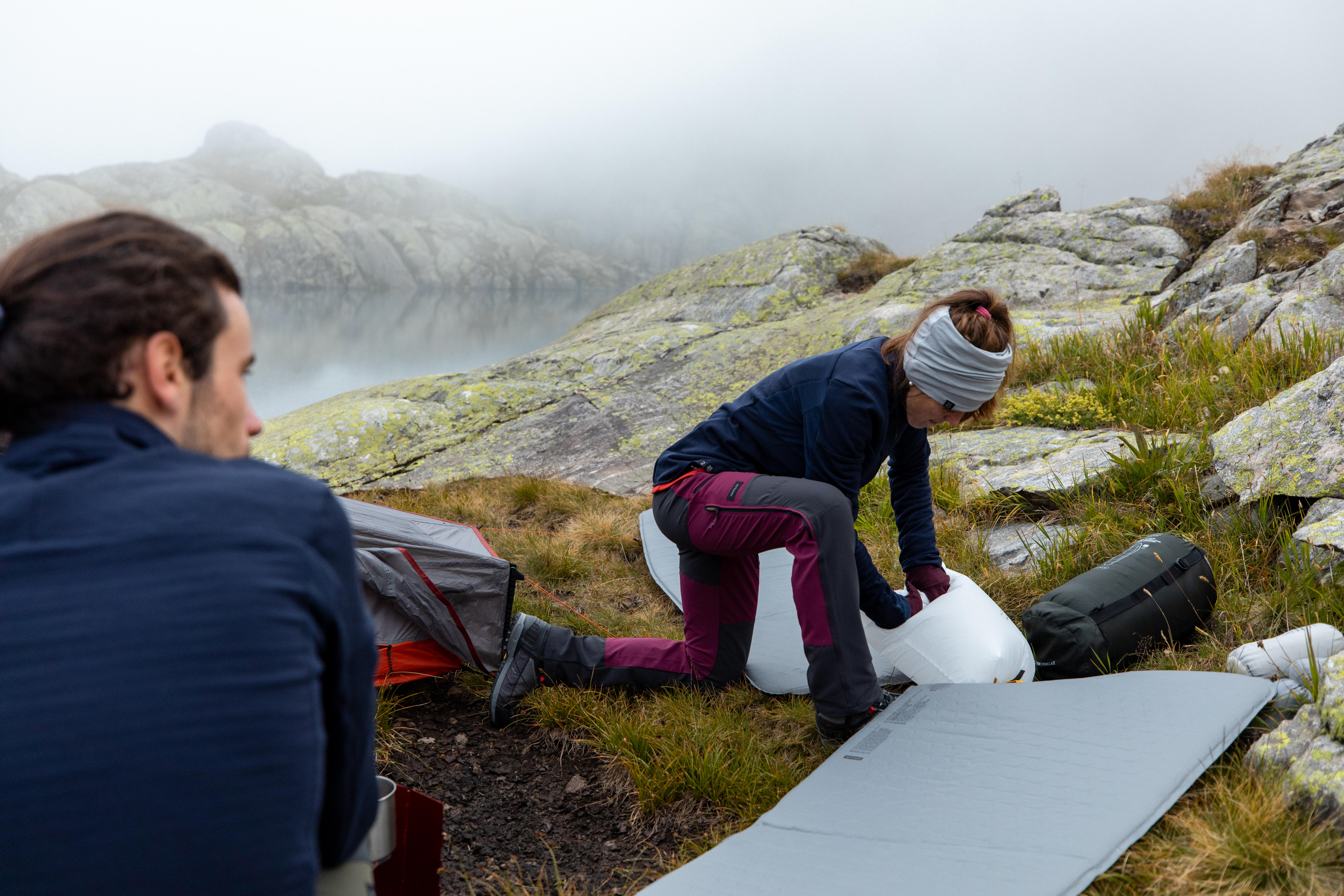 Backpacking Mattress Pump Bag - FORCLAZ
