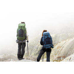 Women's Mountain Trekking Resistant Trousers - MT 500 v2 Dark Grey