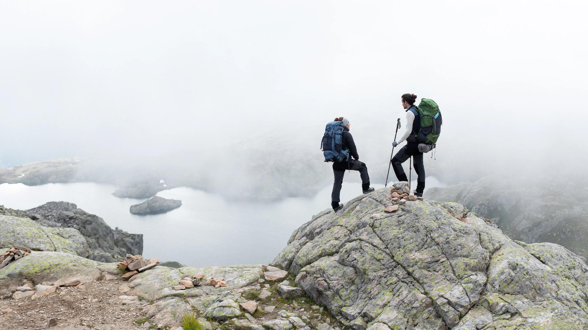 conservar material de trekking