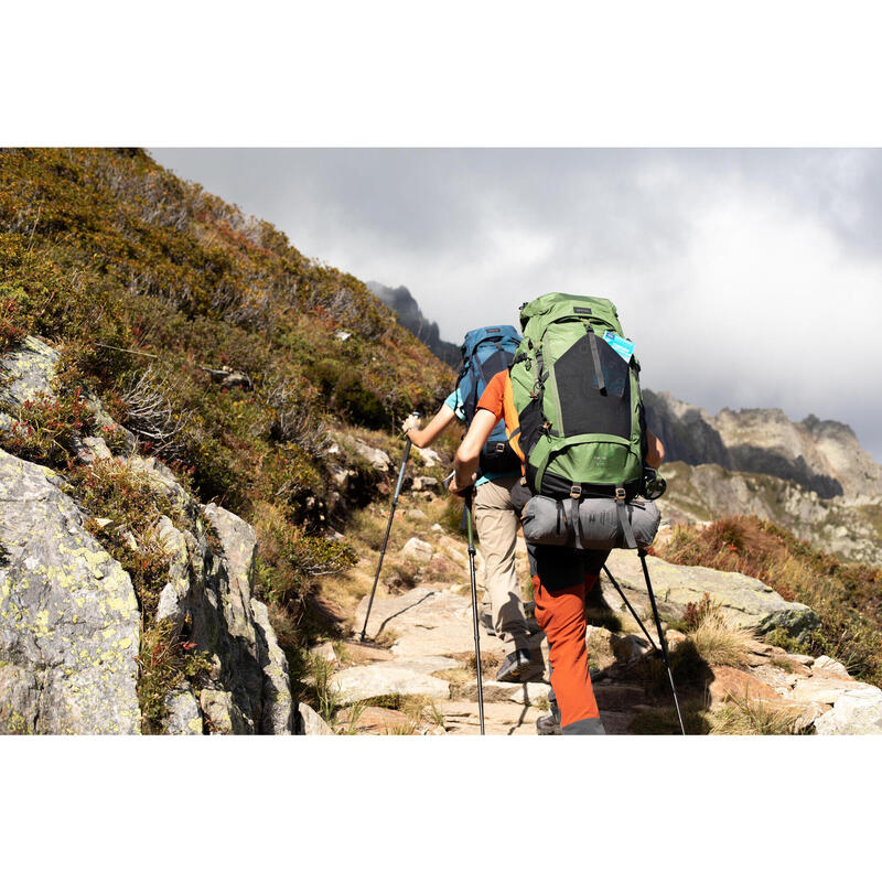 Pantalon Rezistent Trekking la munte MT500 Cărămiziu Bărbați