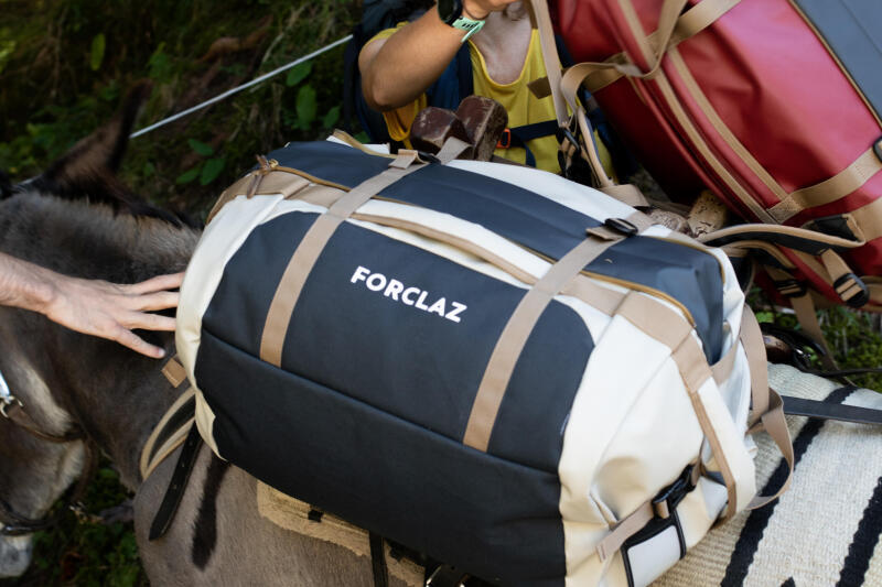 Torba trekkingowa Forclaz Duffel 500 Extend 40-60 litrów 