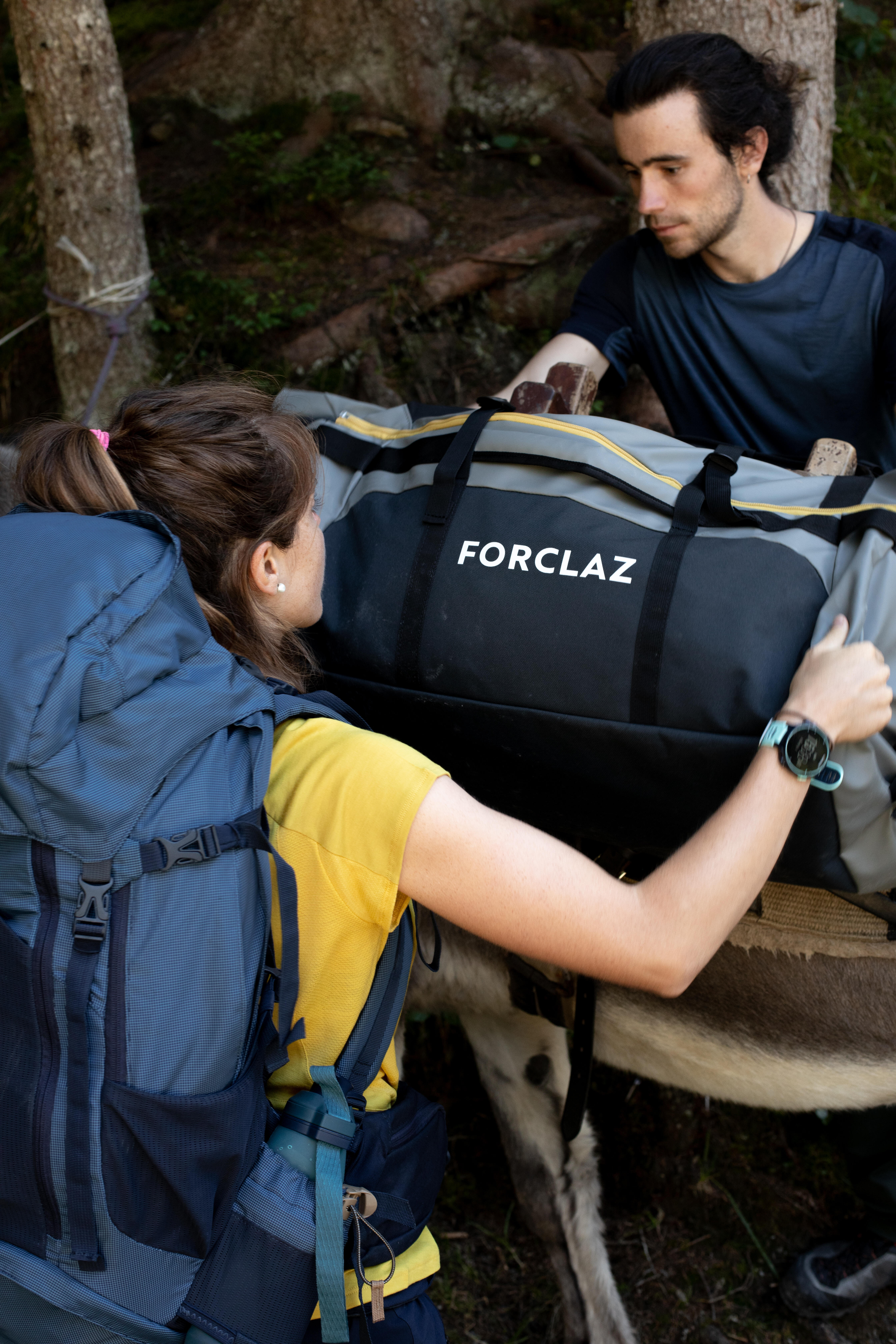 Hiking Bag 80 L to 120 L – 500 Extend - FORCLAZ