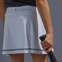 Girls' Tennis Skirt 900 - White