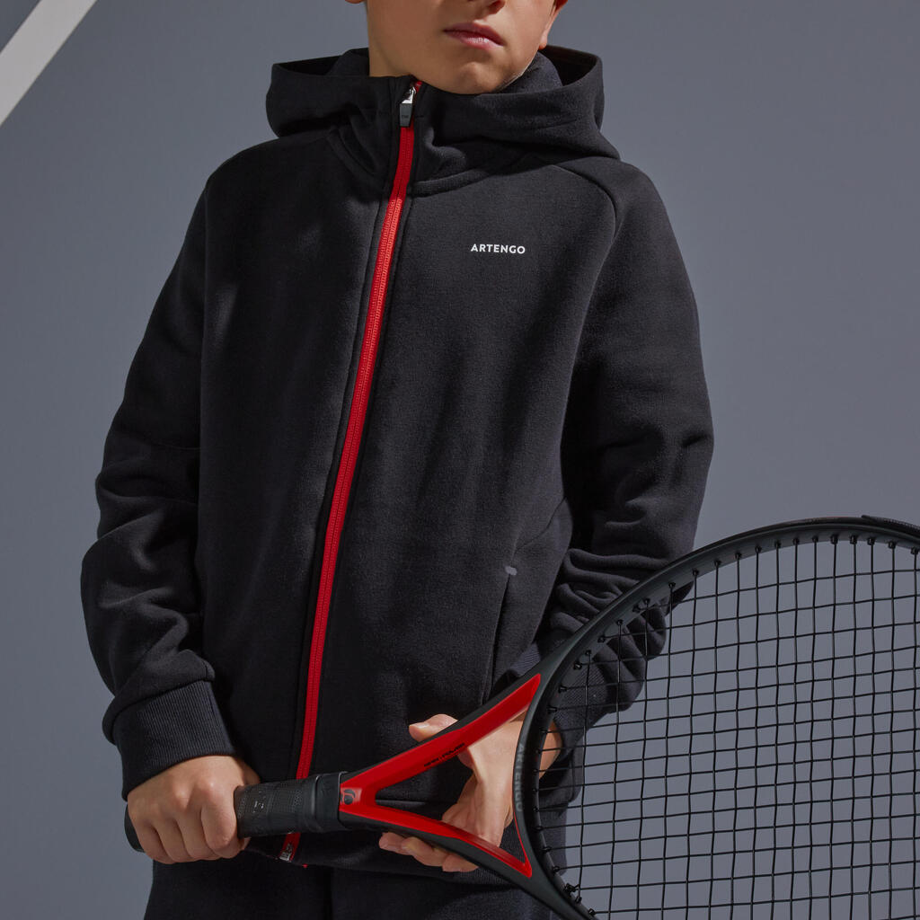 Boys' Thermal Tennis Jacket - Khaki