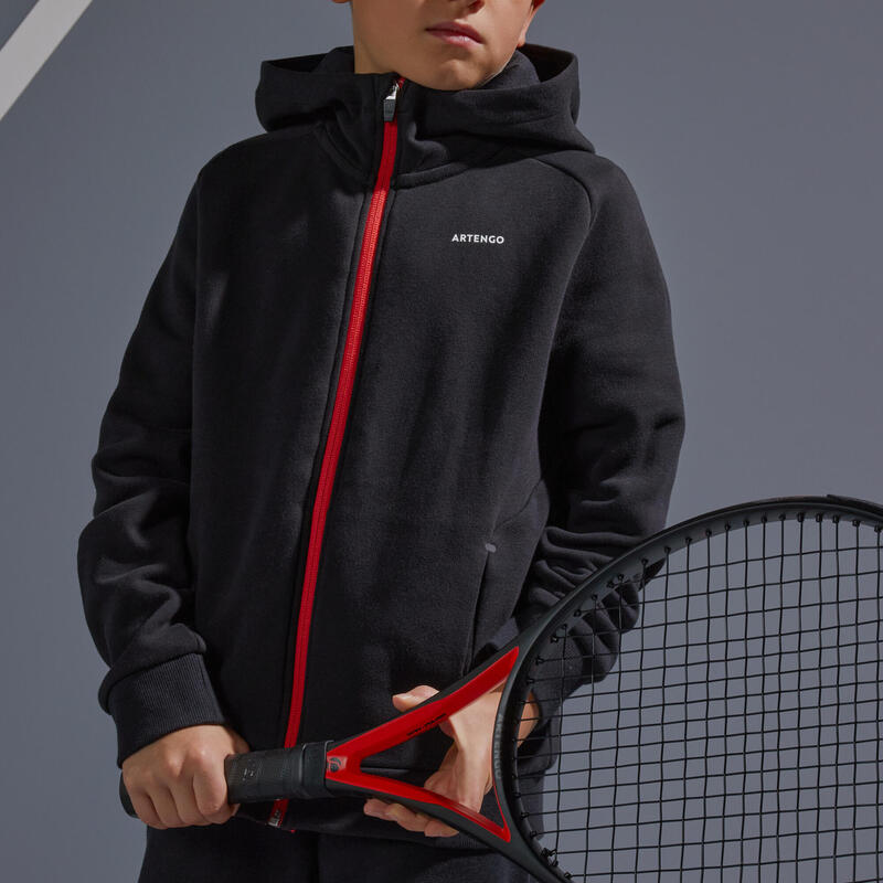Chlapecká tenisová bunda TH černá 