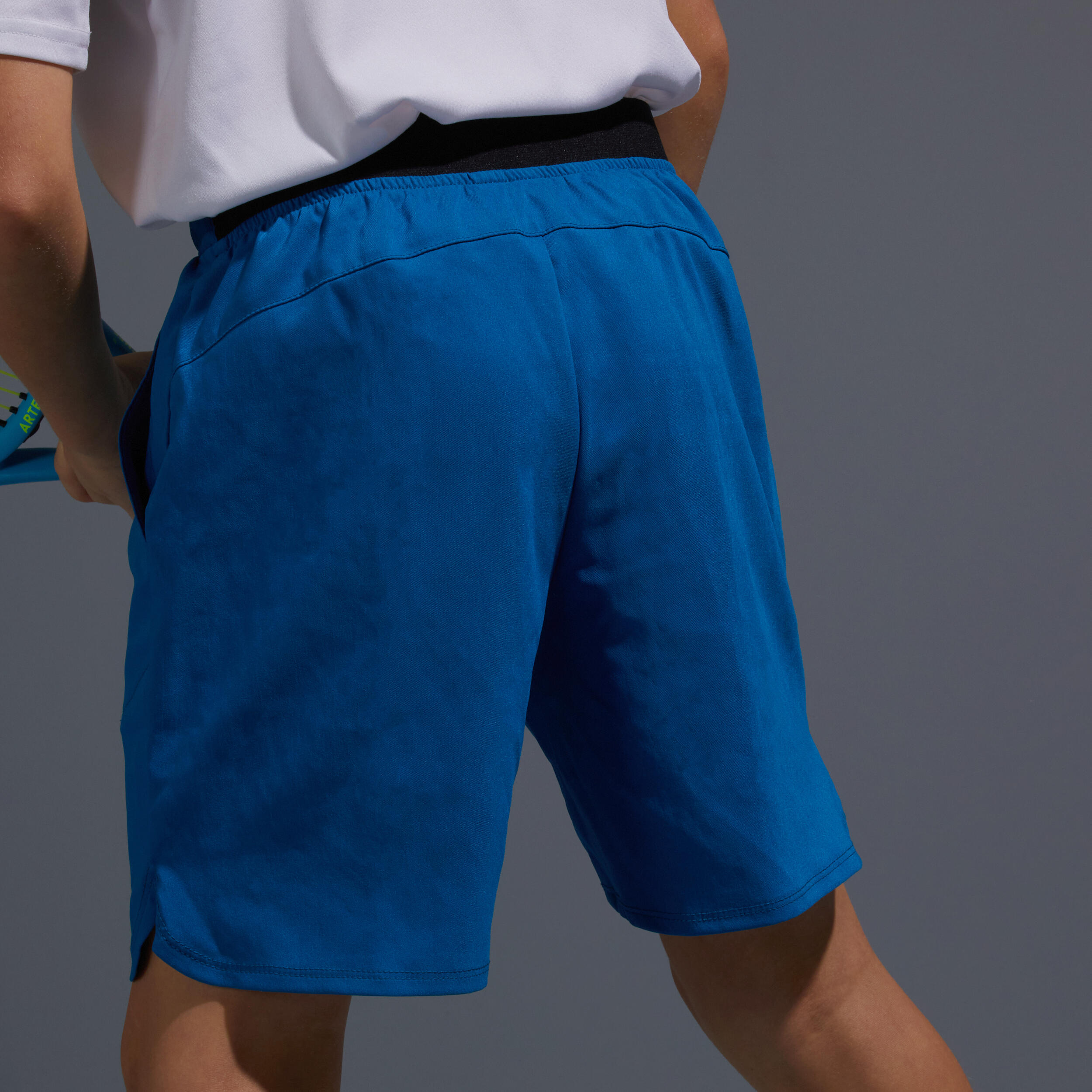 Kids' Tennis Shorts TSH500 - Petrol Blue 2/7