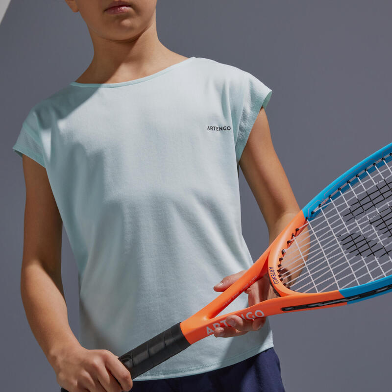 Çocuk Tenis Tişörtü - Mor - TTS Soft