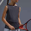 Tennis Top 90 Mädchen grau