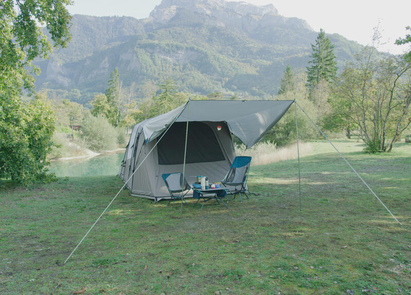 Multifunctionele tarp voor de camping Fresh XL