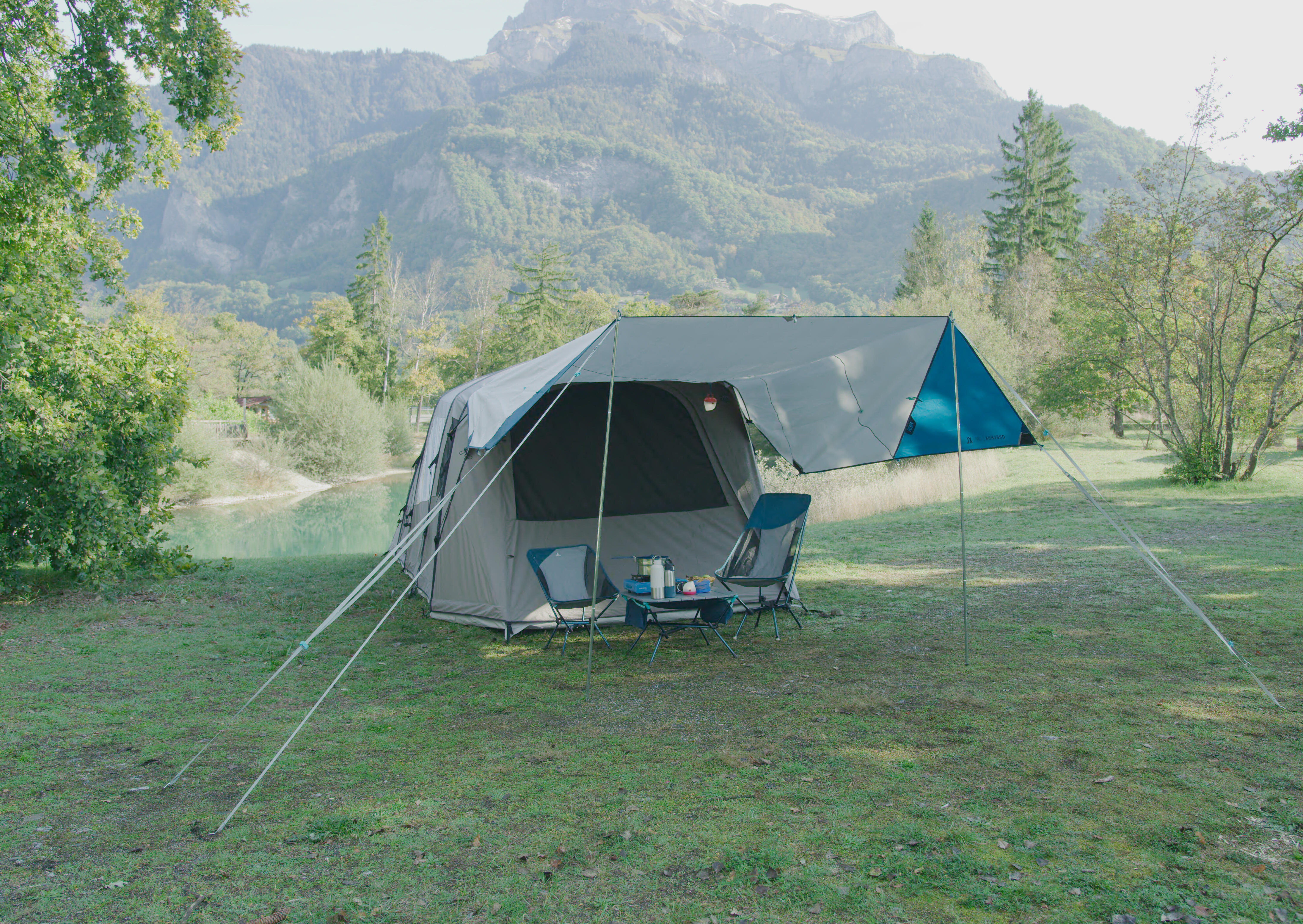 Camping shade tarp best sale