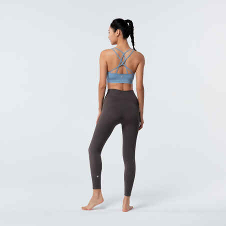 Dynamic Yoga Sports Bra - Grey