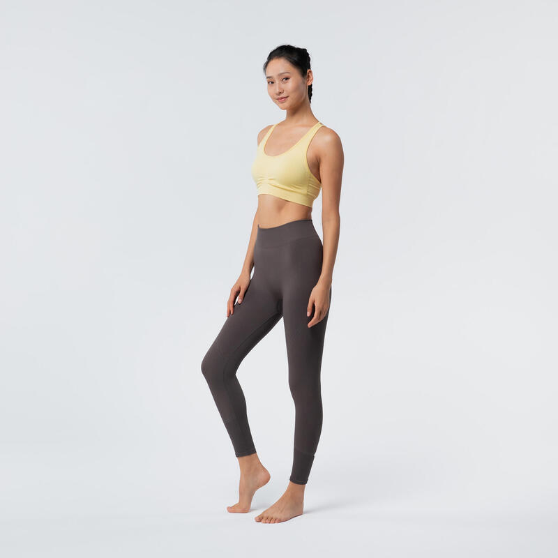 Dynamic Yoga Sports Bra - Yellow