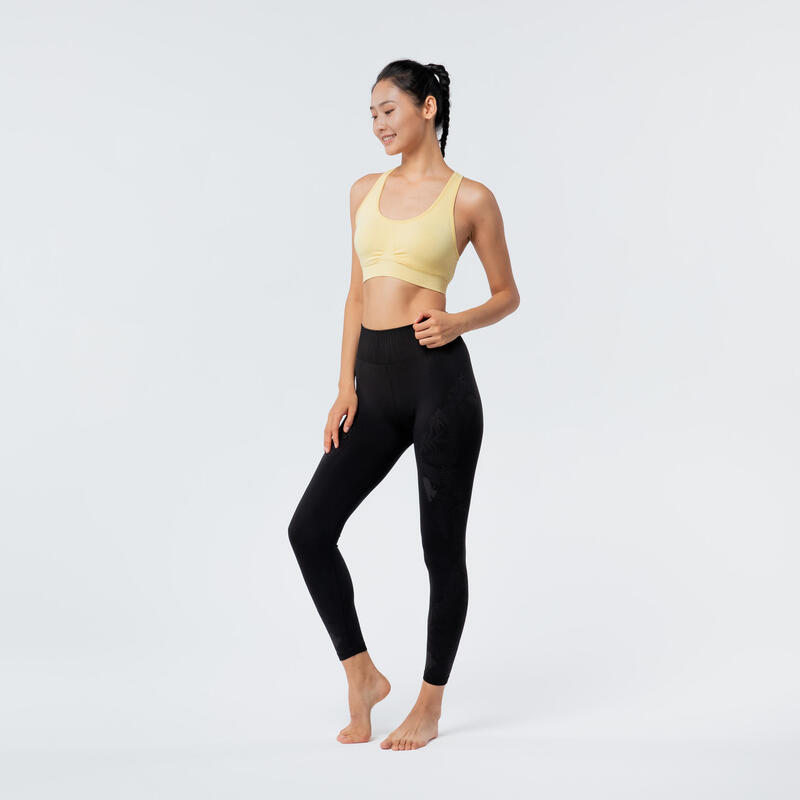 Dynamic Yoga Sports Bra - Yellow