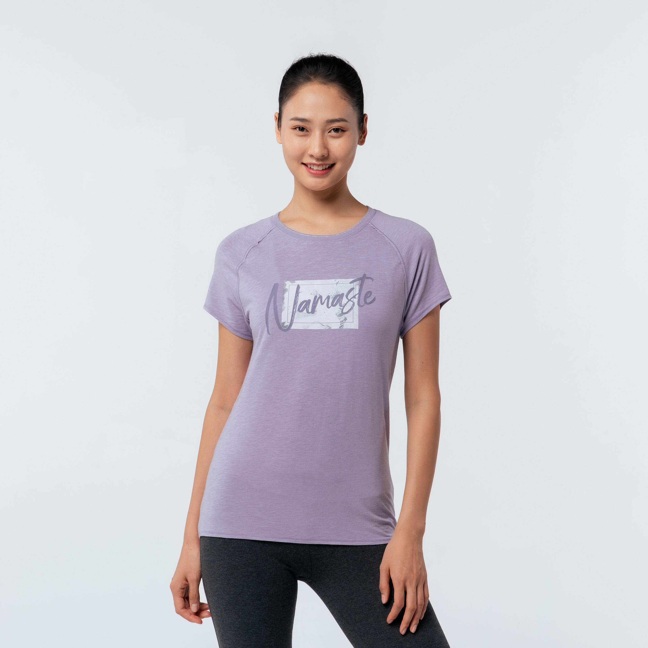 purple sleeve shirt