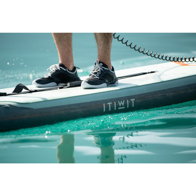 Touring standup paddle board spiral leash ITIWIT Decathlon