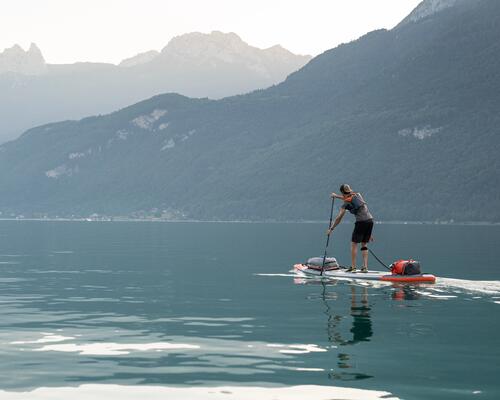 REPARATUR VON LÖCHERN IM STAND UP PADDLE (SUP) BOARD ODER DROPSTITCH KAJAK