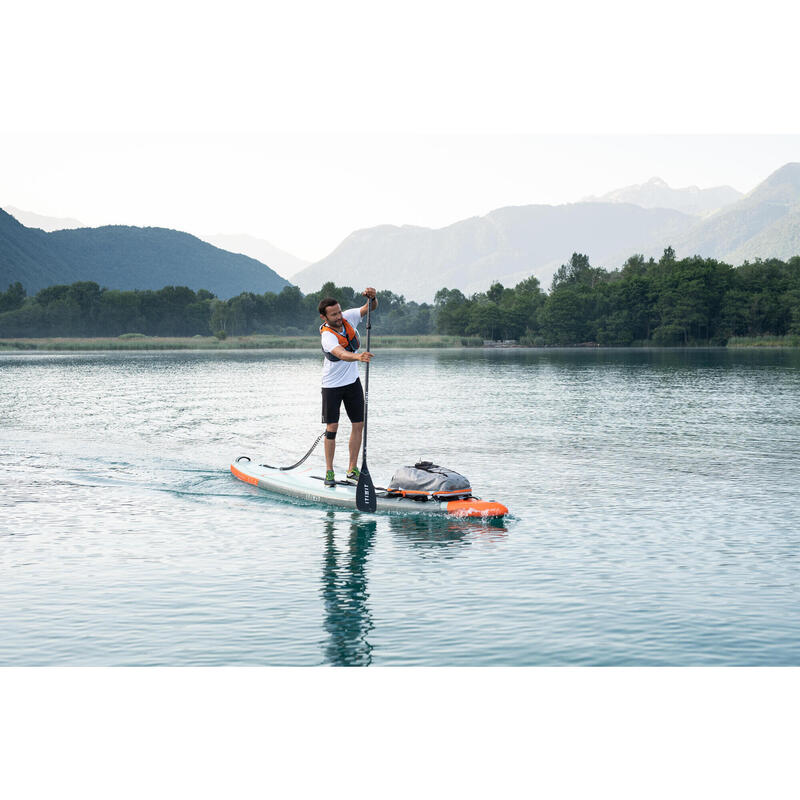 Stand up paddle gonflable de randonnée dropstitch renforcé 13' 31'' vert - X500