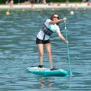 Stand-up-Paddle-Debüt