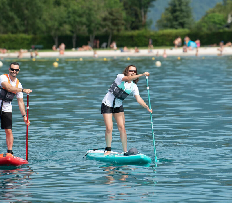 debuter stand up paddle