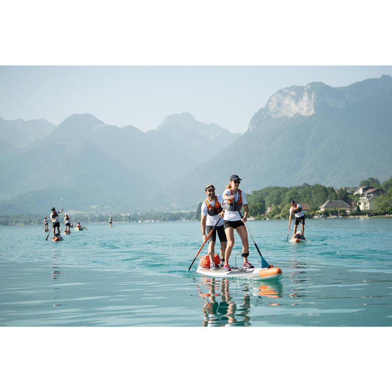 SUP-Board aufblasbar Tandem Dropstitch verstärkt (15' -35"- 6") - grün