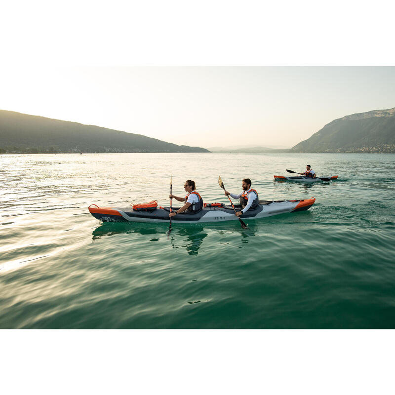 Sacca impermeabile kayak SUP vela modulabile 30-40 L