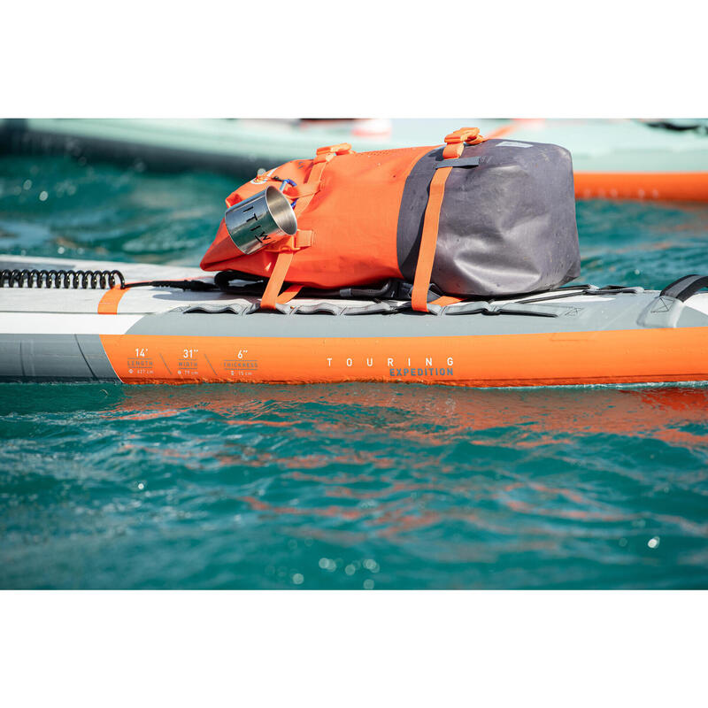 SUP gonfiabile monoposto touring X500 / 13 piedi - 31 pollici verde