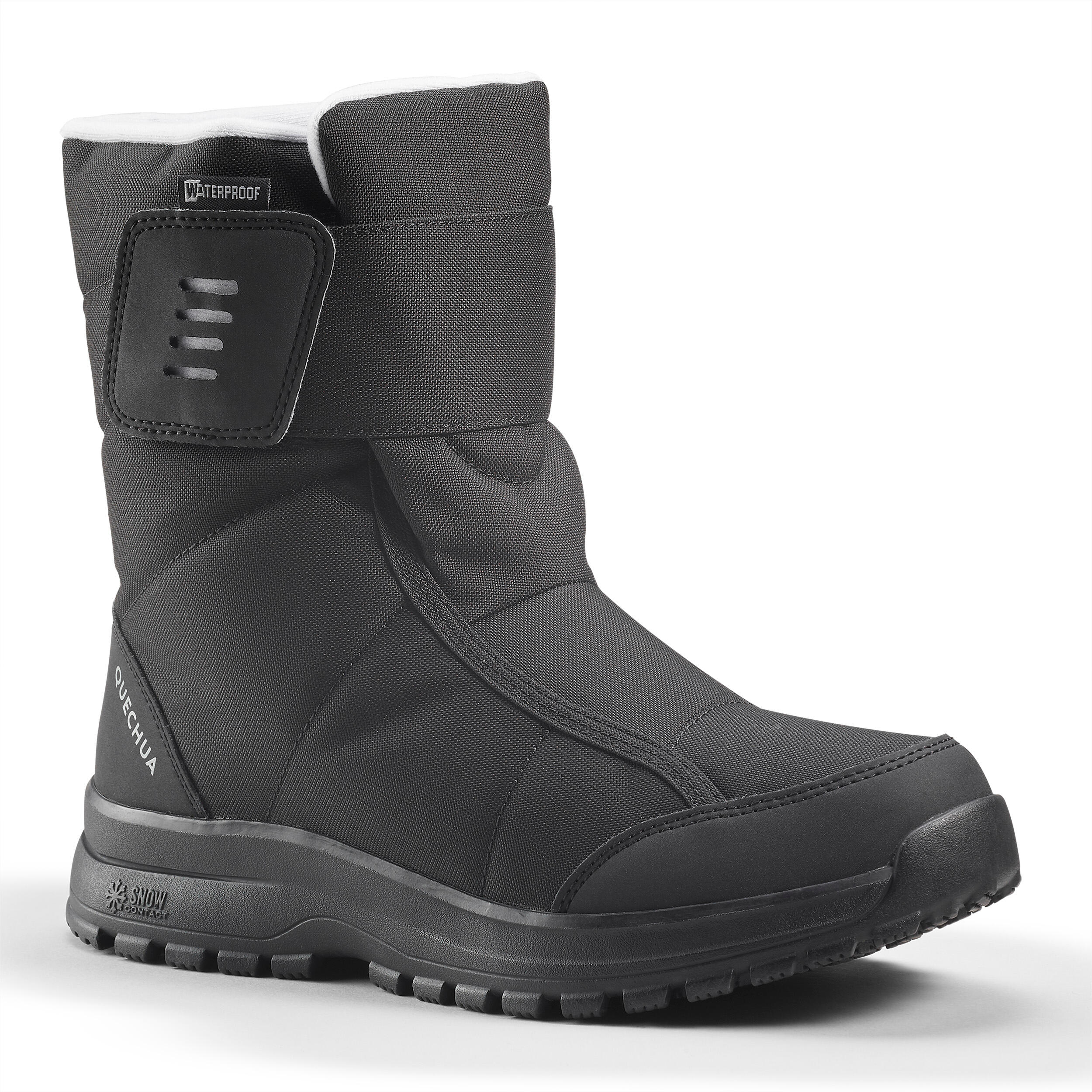 discount 86% WOMEN FASHION Footwear Waterproof Boots Decathlon boots Black 35                  EU 