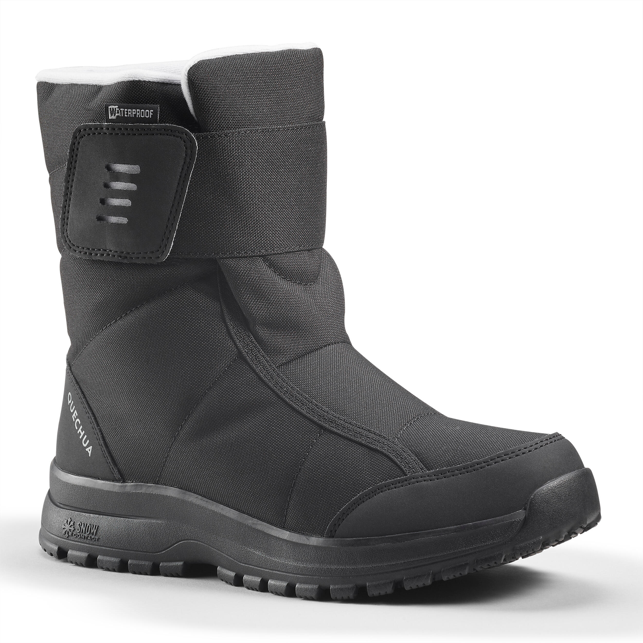 Botas de nieve y apreski impermeables Mujer Quechua SH100 X-Warm negro  QUECHUA | Decathlon