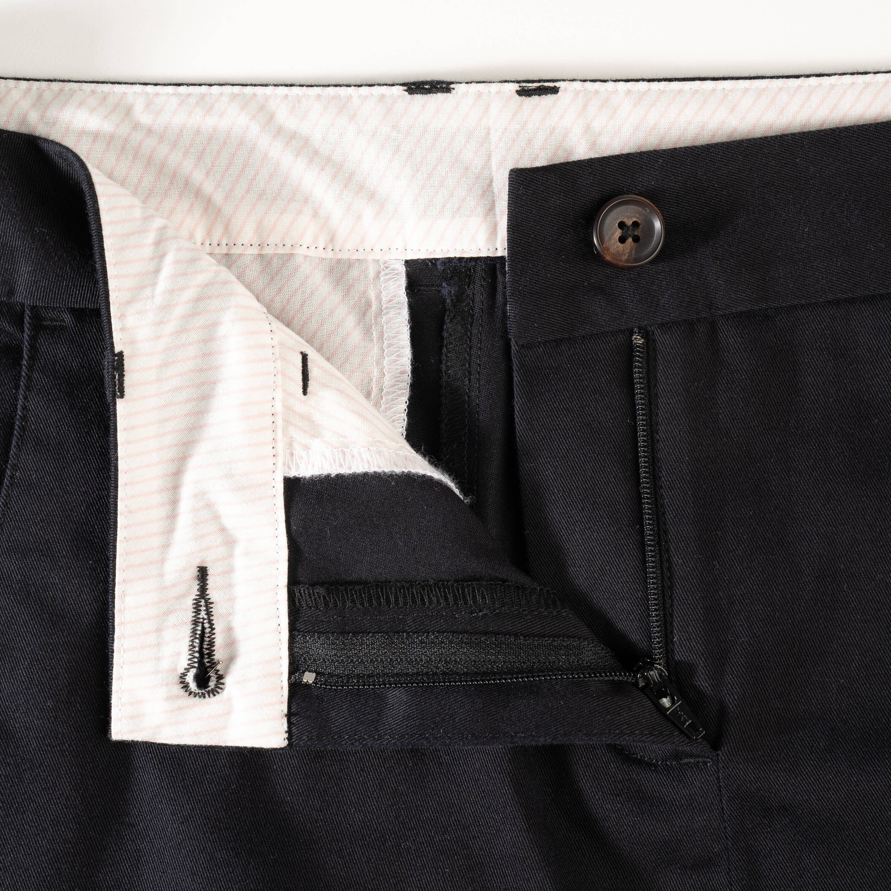 Women’s golf cotton chino shorts, MW500 black -  3
