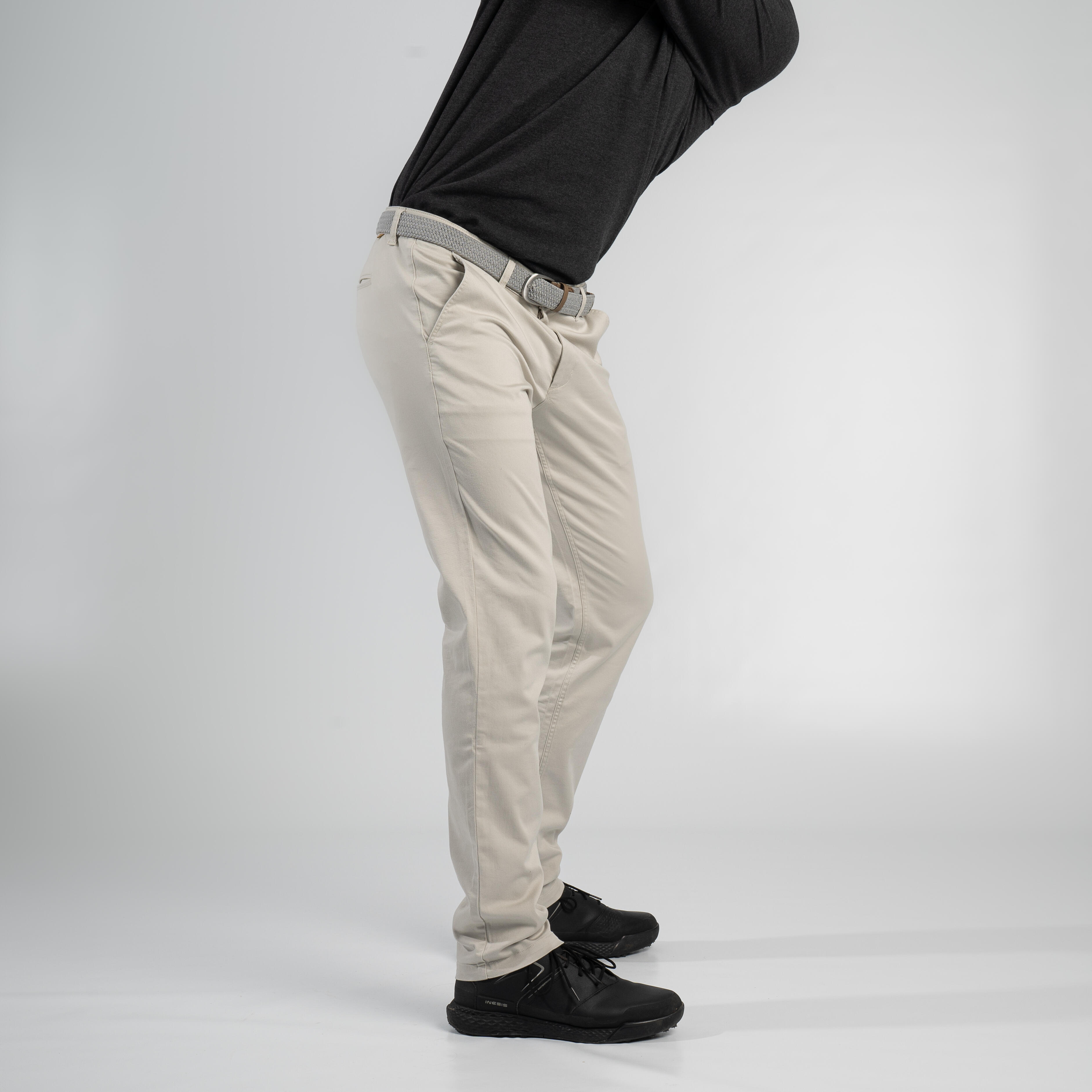 Men Golf Trousers MW500 Black