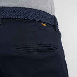 Men's golf trousers - MW500 navy blue