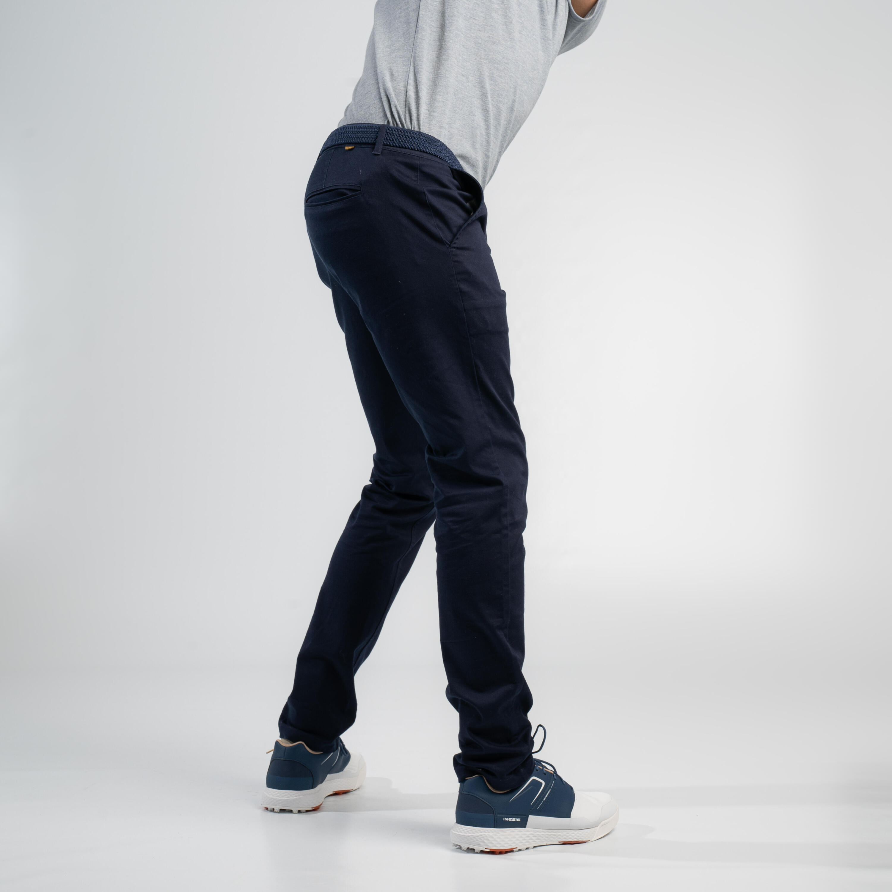 Men’s Golf Pants - MW 500 Navy 5/6