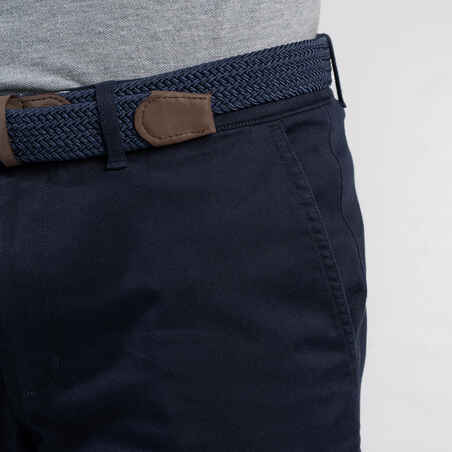 Men's golf trousers - MW500 navy blue