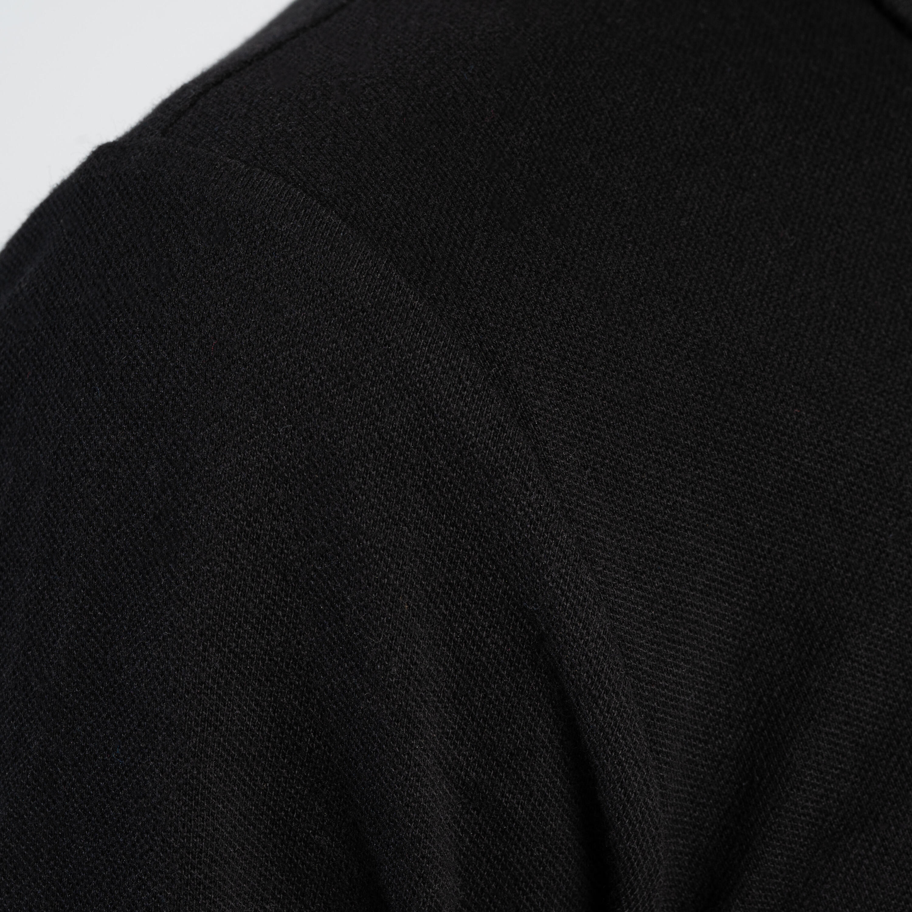 Polo de golf manches courtes homme MW500 noir 14/63
