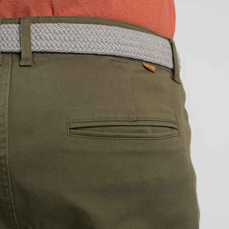 MEN'S GOLF TROUSERS - MW500 KHAKI