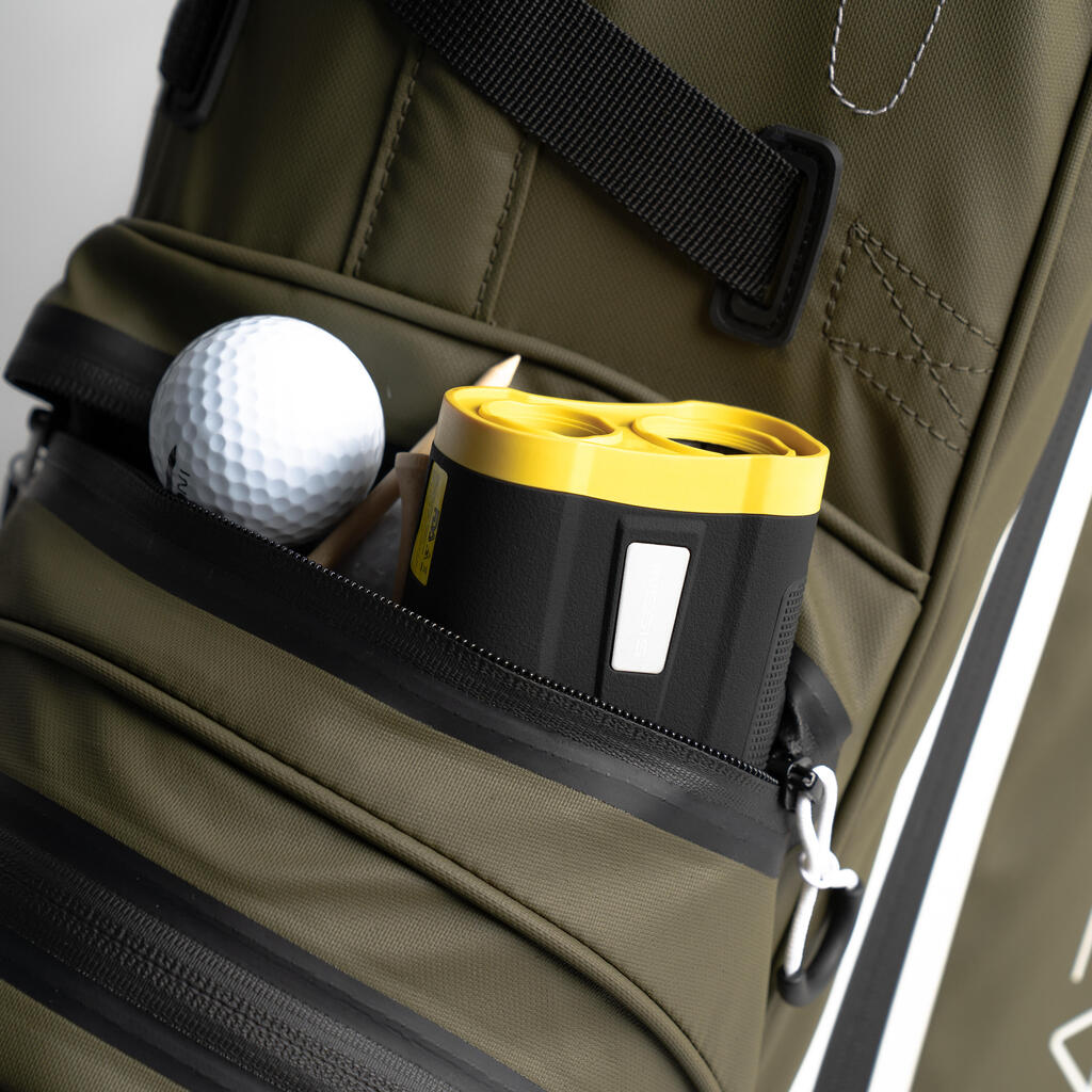 Golf stand bag waterproof – INESIS light khaki