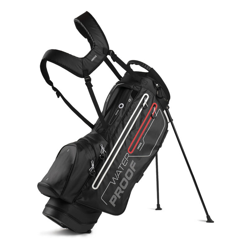 Sac golf trépied waterproof – INESIS Light noir